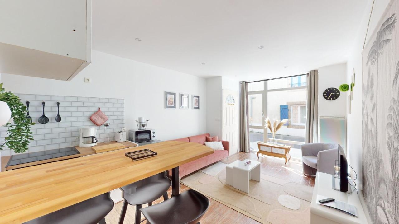 Rose Des Sables Apartment กงการ์โน ภายนอก รูปภาพ